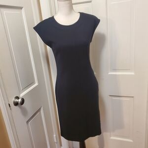 Marimekko Black Ponte-Knit Fitted Dress Size XS, Classic, Business